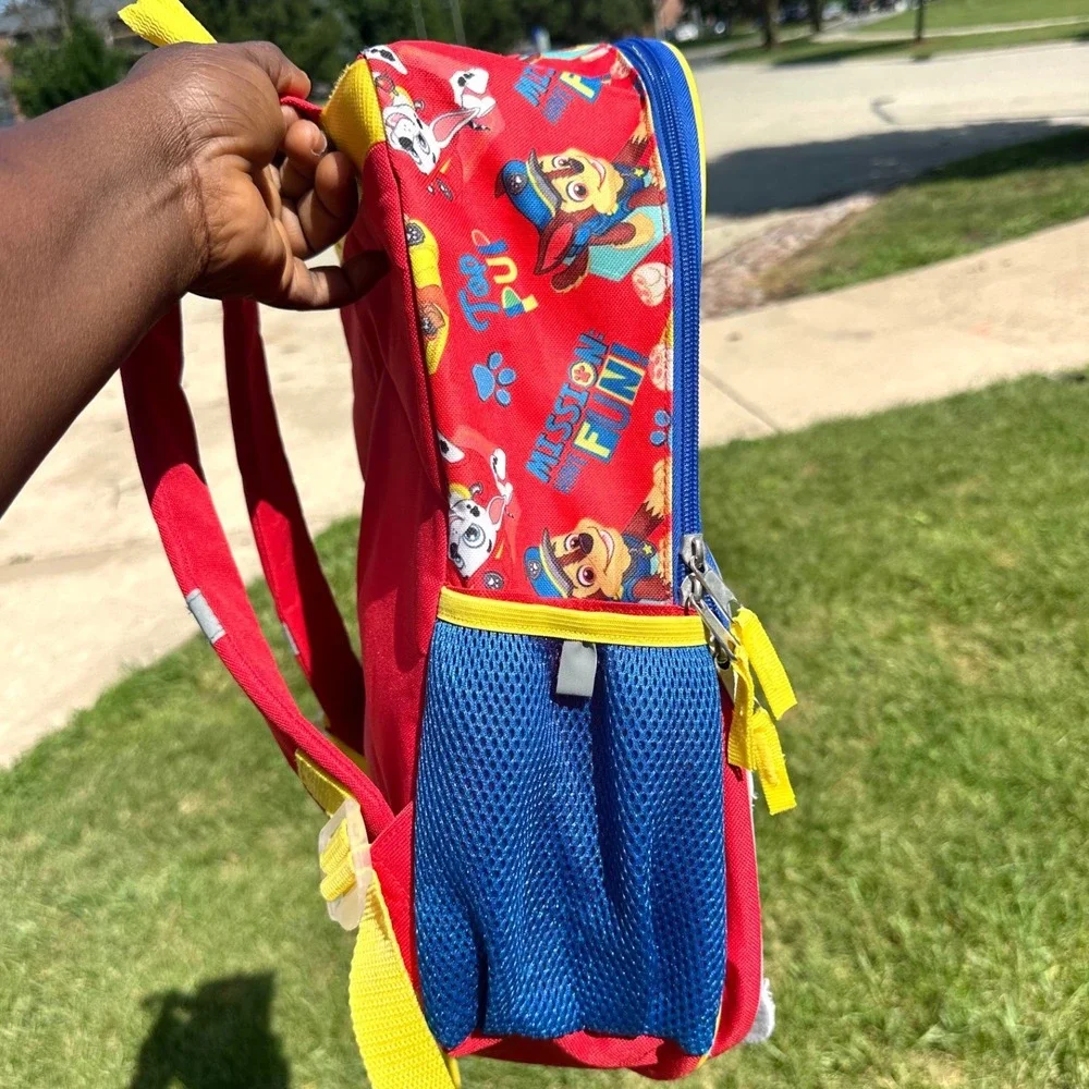 Paw Patrol Marshall Mission Have Fun Little Kids Backpack Red School Bag